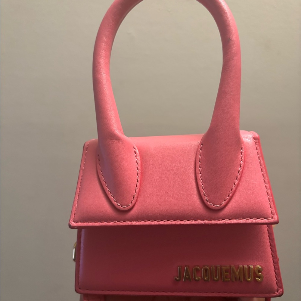 Jacquemus Vibrant Pink Mini Bag - Picture 2 of 4